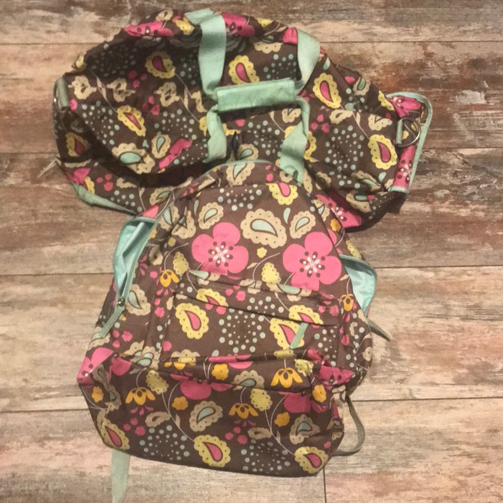Matching Backpack& overnight bag